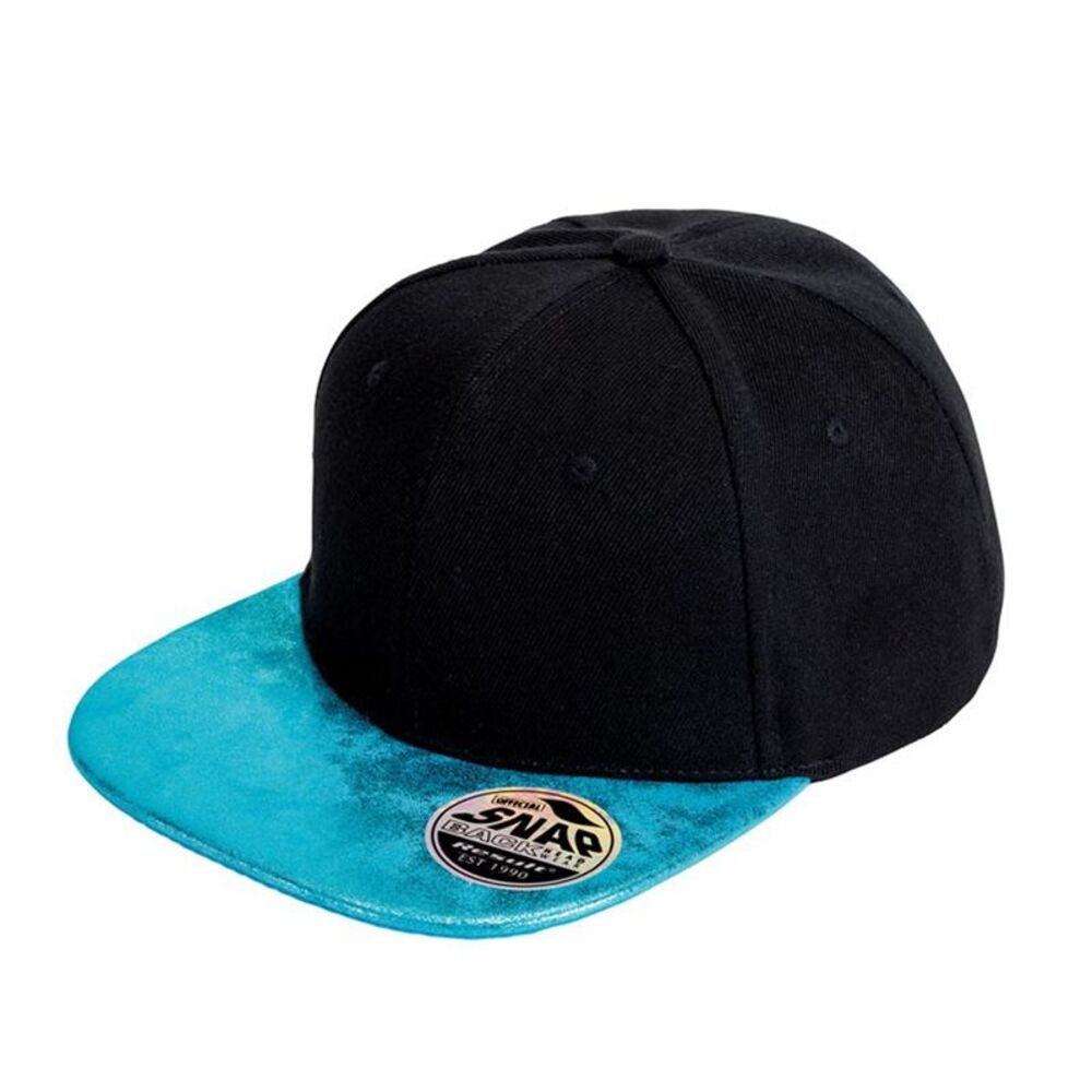Result Mens Bronx Glitter  Cap / Black/Turquoise